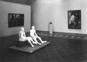 Dresden. Ausstellung "Aus den Depots der Neuen Meister", Albertinum, 5.8.-5.10.1997. Seitenkabinett (T. Richter)