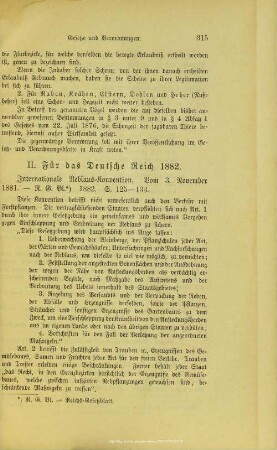III.2.1. Internationale Reblaus-Konvention. Vom 3. November 1881.