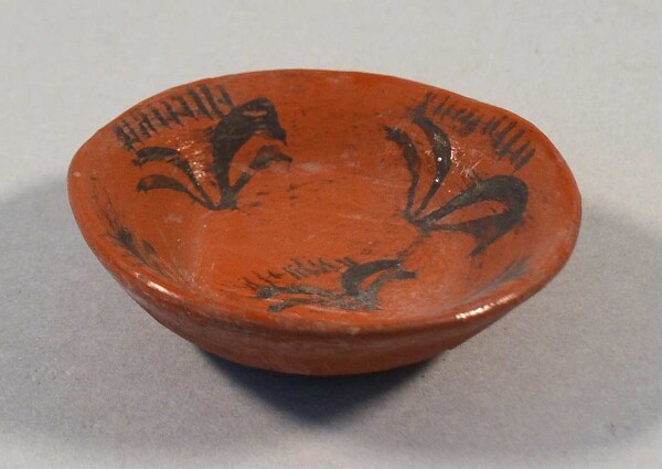 Clay plate (miniature)