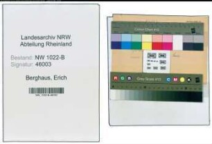 Entnazifizierung Erich Berghaus , geb. 00.00.0000 ()