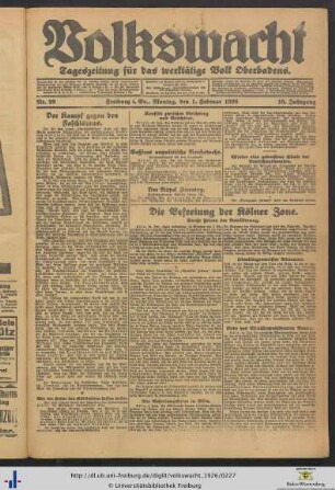 Nr. 26-49 (Februar 1926)