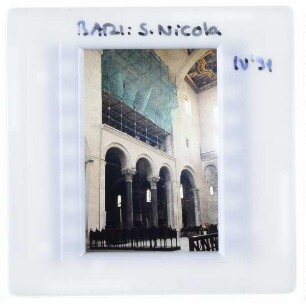 Bari, S. Nicola : Chor, Lettner von Südosten