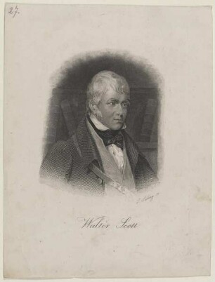 Bildnis des Walter Scott