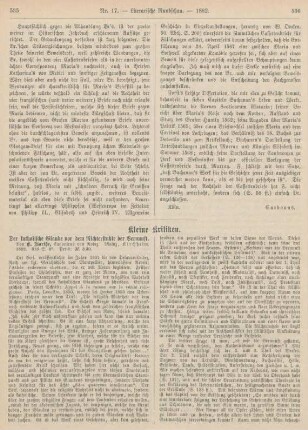 535-540 Kleine Kritiken