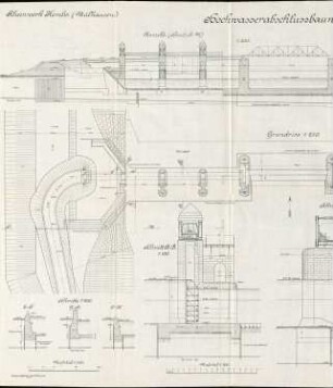 Rheinwerk Kembs (Mülhausen); Hochwasserabschlussbauwerk