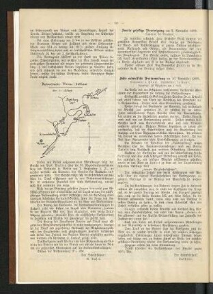 Achte ordentliche Versammlung am 16. November 1889