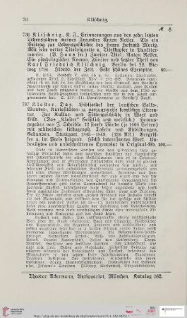 Klichnig (Nr. 736 - 737)