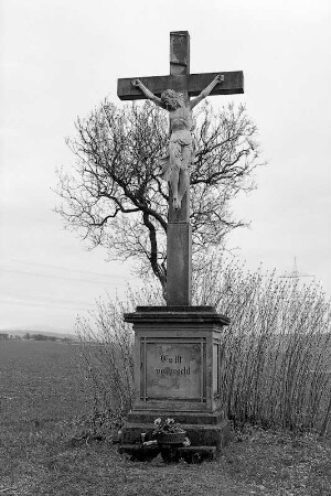 Wegekreuz (Wegekreuz); Hünfeld, Domarsch
