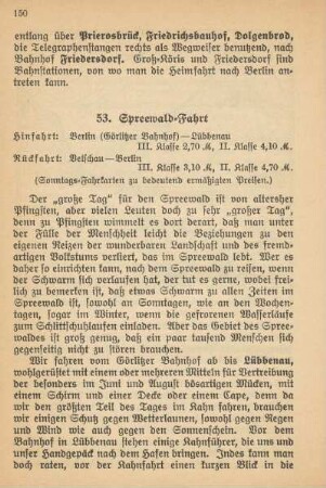 53. Spreewald-Fahrt