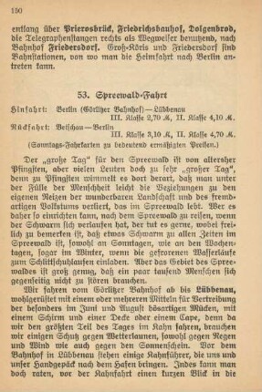 53. Spreewald-Fahrt
