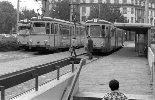 Straßenbahnhaltestellen am Karlsruher Hauptbahnhof