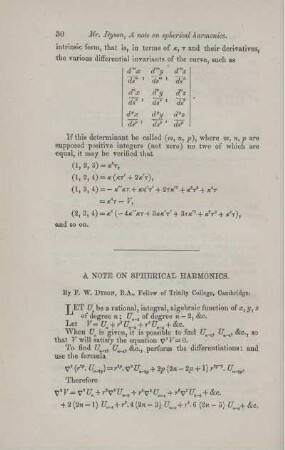 A Note on spherical harmonics.