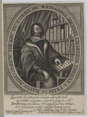 Bildnis des Iohannes Michael Dilherrus