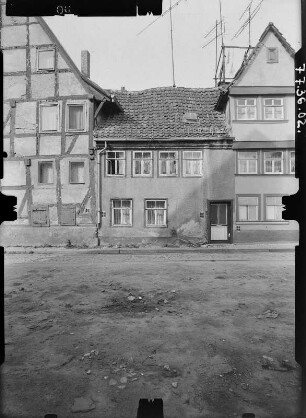 Quedlinburg, Kramerstraße. Wohnhaus. Straßenfront