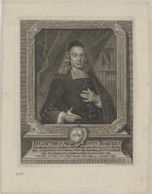 Bildnis Gotthilf August Francke