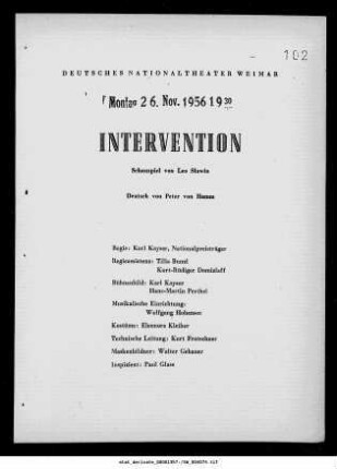 Intervention
