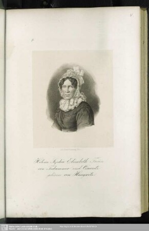 Helene Sophia Elisabeth Freiin von Tschammer und Quaritz geborenen von Haugwitz