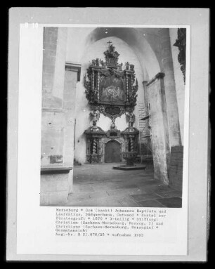 Portal zur Fürstengruft