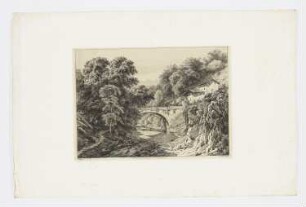 Le Pont de Sassenage, prés Grenoble, Blatt 2 der Folge "Vier Landschaften"