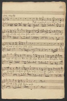 11a. Aria: Seid mir gesegnet, meine Brüder (Canto)