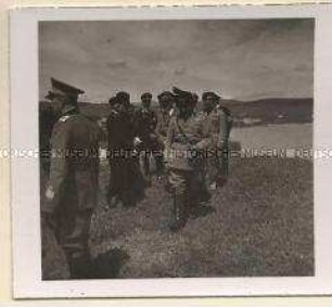 Santa Marinella, Staatsbesuch Adolf Hitlers in Italien vom 02. bis 10. Mai 1938, Adolf Hitler, Mussolini, Himmler