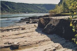 Niedrigwasser am Betteck