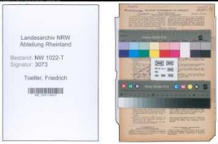 Entnazifizierung Friedrich Toeller , geb. 22.04.1912 (Postbeamter)