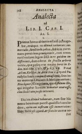 Analecta.