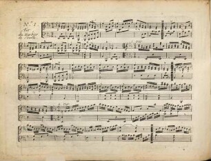 Receuil d'airs varies pour clavecin ou forte piano