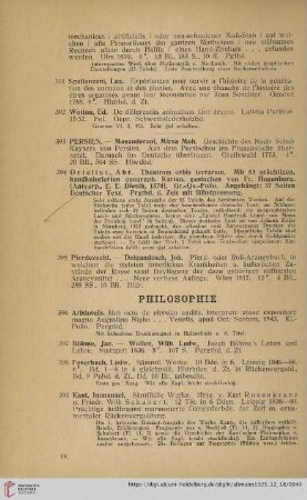 Philosophie (Nr. 396-415)
