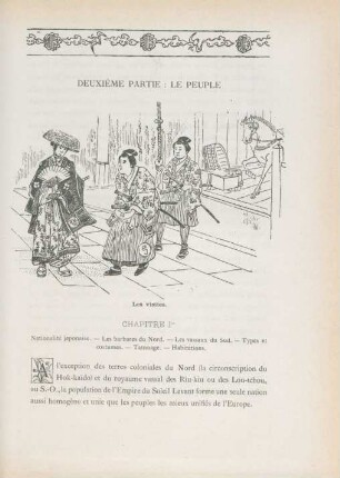 Chapitre I. Nationalité japonaise ...