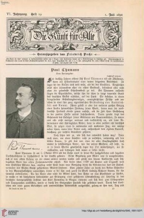 Heft 19 (1. Juli 1891)