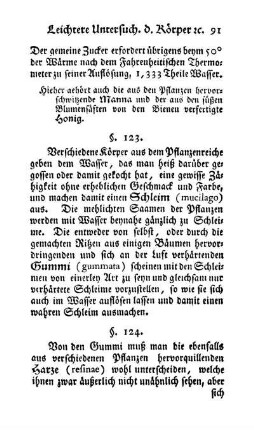 Pflanzenschleime, Gummi, Harze, natürliche Balsame, Gummiharze (§§. 123, 124)