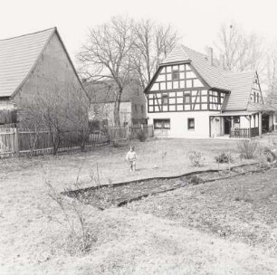 Pegau-Großstorkwitz, Vierseithof, um 1800 u. um 1890