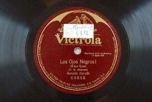 Los ojos negros! : (Black eyes) / (F. M. Alvarez)