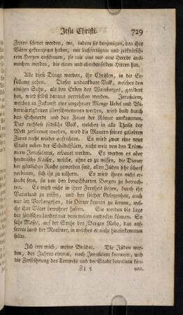 729-733, Alle diese Dinge werden, ihr Christen, in die ...