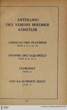 Abteilung des Vereins Berliner Künstler