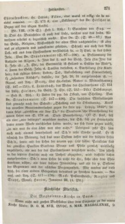 271-284 Kirchliche Statistik