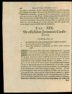 Cap. XIX. De effectibus Iuramenti Confirmatorii.
