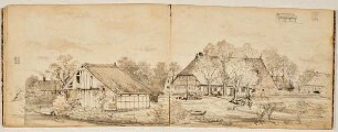 Großes Bauerngehöft mit Nebengebäuden