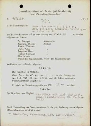 Rosenmüller, Anna