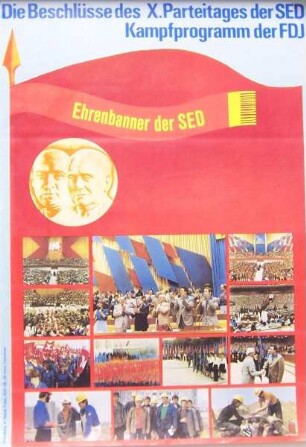 "Die Beschlüsse des X. Parteitages der SED - Kampf-programm der FDJ", 1980