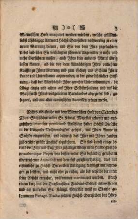 Pro Memoria : [Regenspurg, den 4. Octobr. 1756]