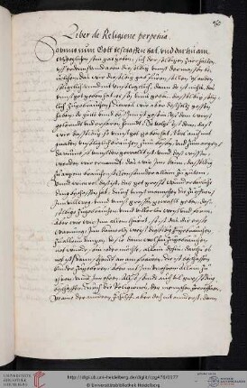 Paracelsus, De religione perpetua, dt.