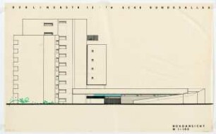 Wohnhaus Berliner Straße 13-14 / Bundesallee, Berlin-Wilmersdorf: Ansicht 1:100