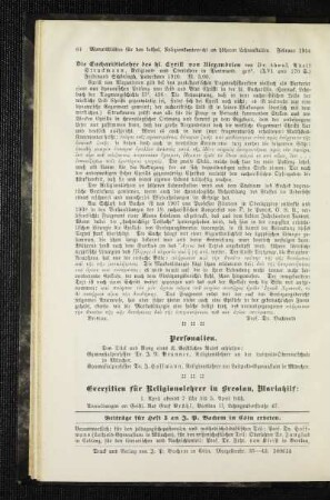 Exerzitien für Religionslehrer in Breslau, Mariahilf