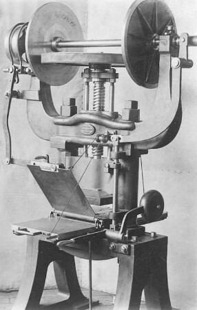 Präge-Balancier : Technikgeschichte | Industrie und Technik | Besondere Industriezweige