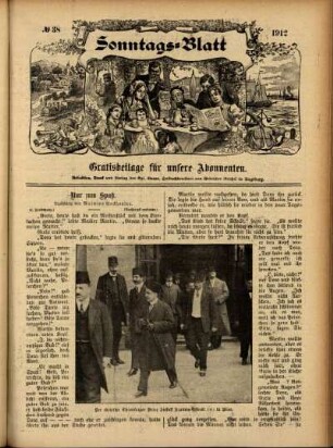 Ausgabe vom Sonntag, den 22. September 1912.