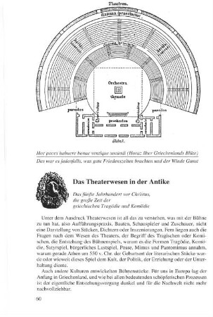 Das Theaterwesen in der Antike