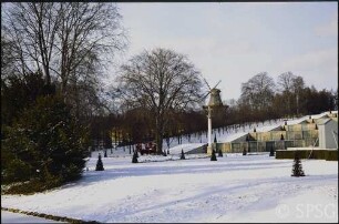 Potsdam, Park Sanssouci, Parterre Große Fontäne unterhalb der Sanssouci-Terrassen.